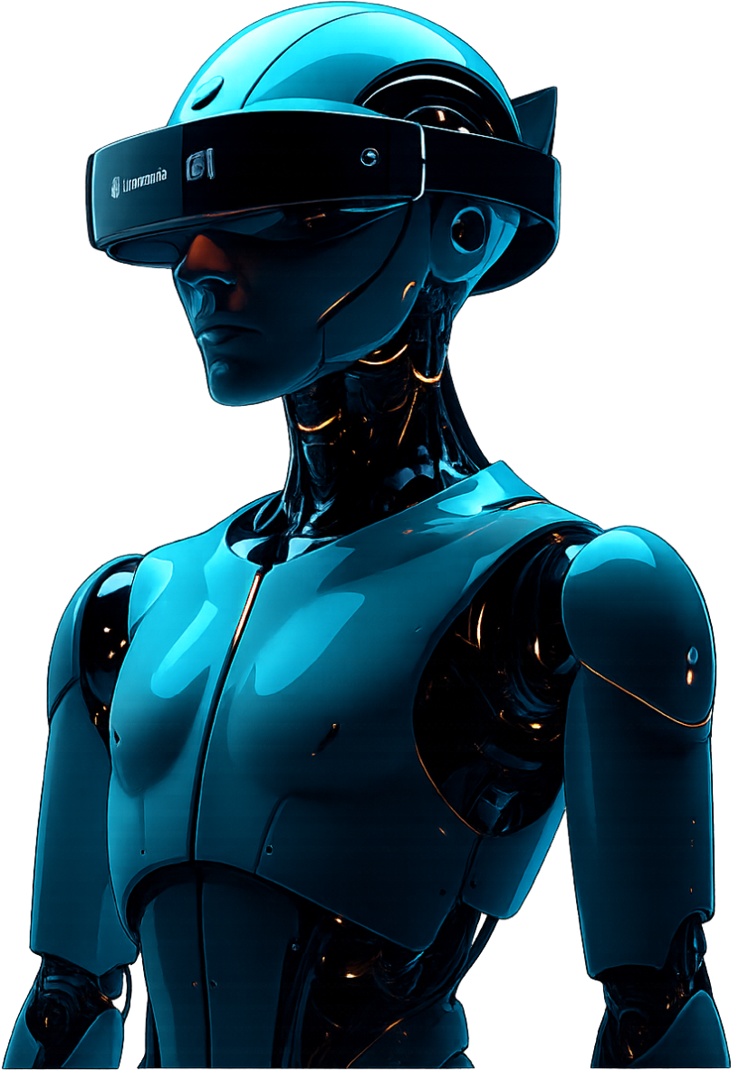 Futuristic Robot Gaming Character